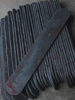 Кованая заготовка для ножа, поковка хв-5, 250/30/3мм